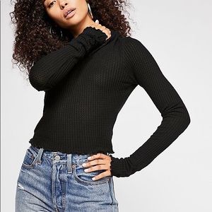 Free People so cropped thermal